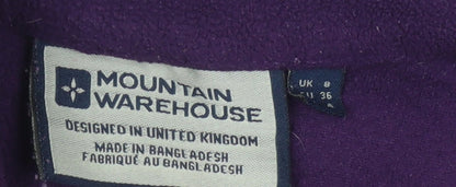 Womens UK Size 8 Mountain Warehouse Purple Pullover Sweatshirt