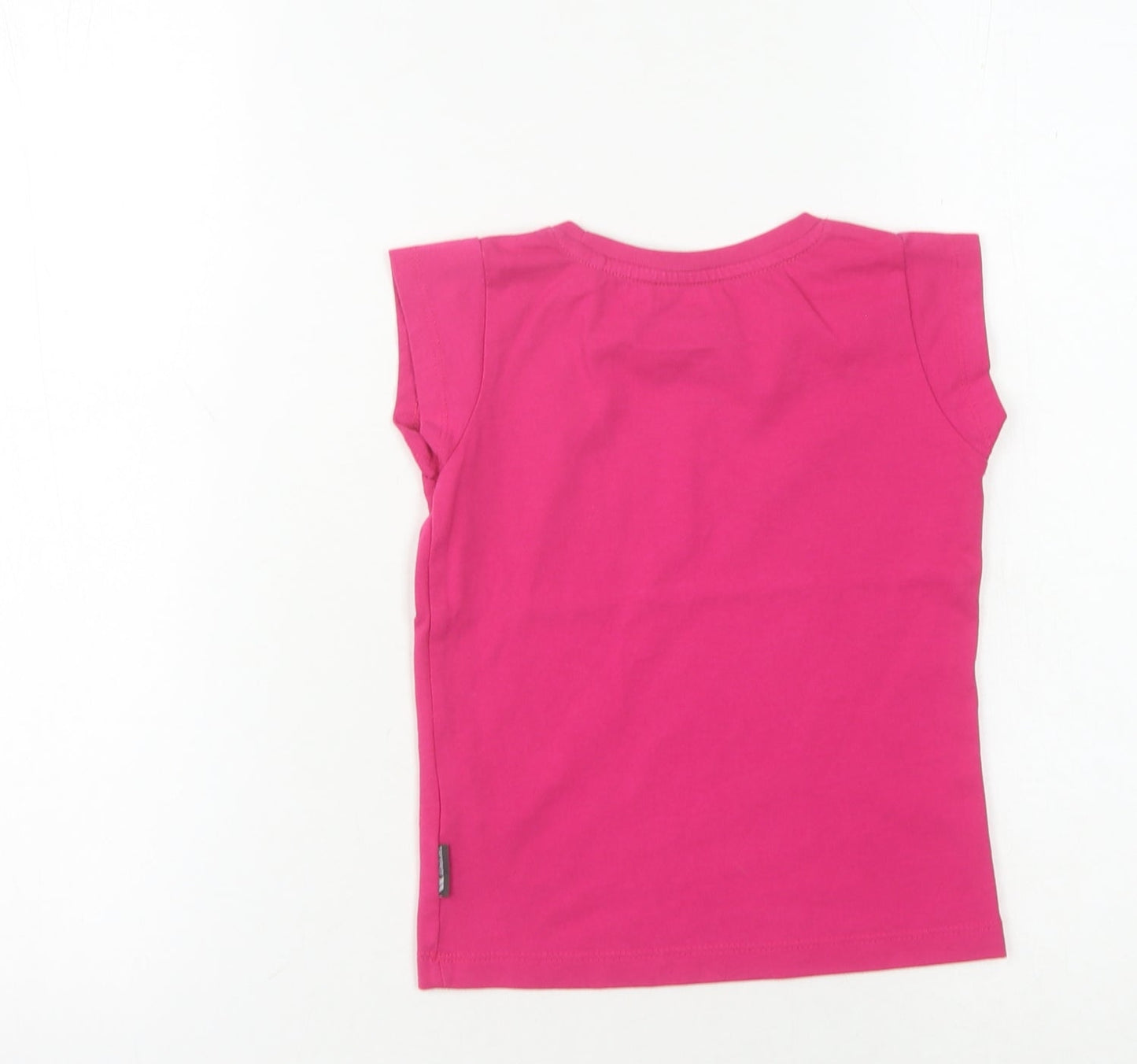 Trespass Pink Girls Fitness T-Shirt 3-4 Years - Sleeveless Quick Dry