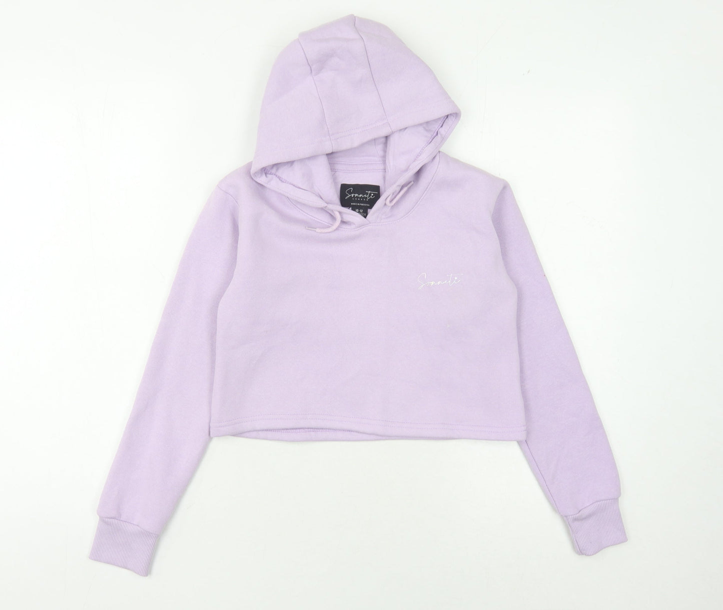 Sonneti Girls Purple Pullover Hoodie 10-11 Years