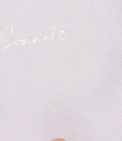 Sonneti Girls Purple Pullover Hoodie 10-11 Years