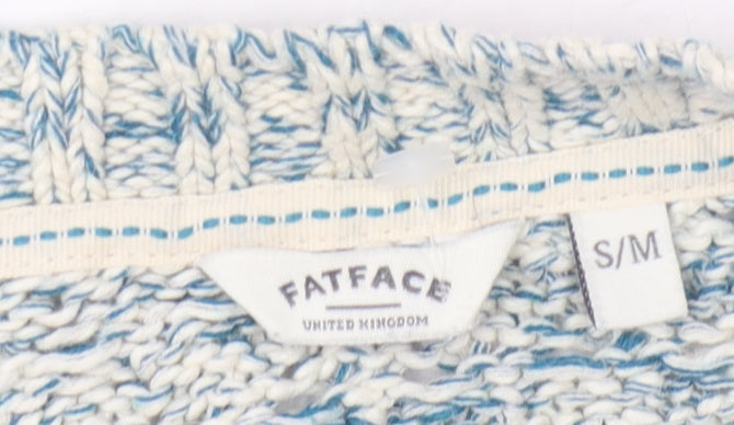 Womens UK Size M FatFace Multicoloured Pullover Jumper