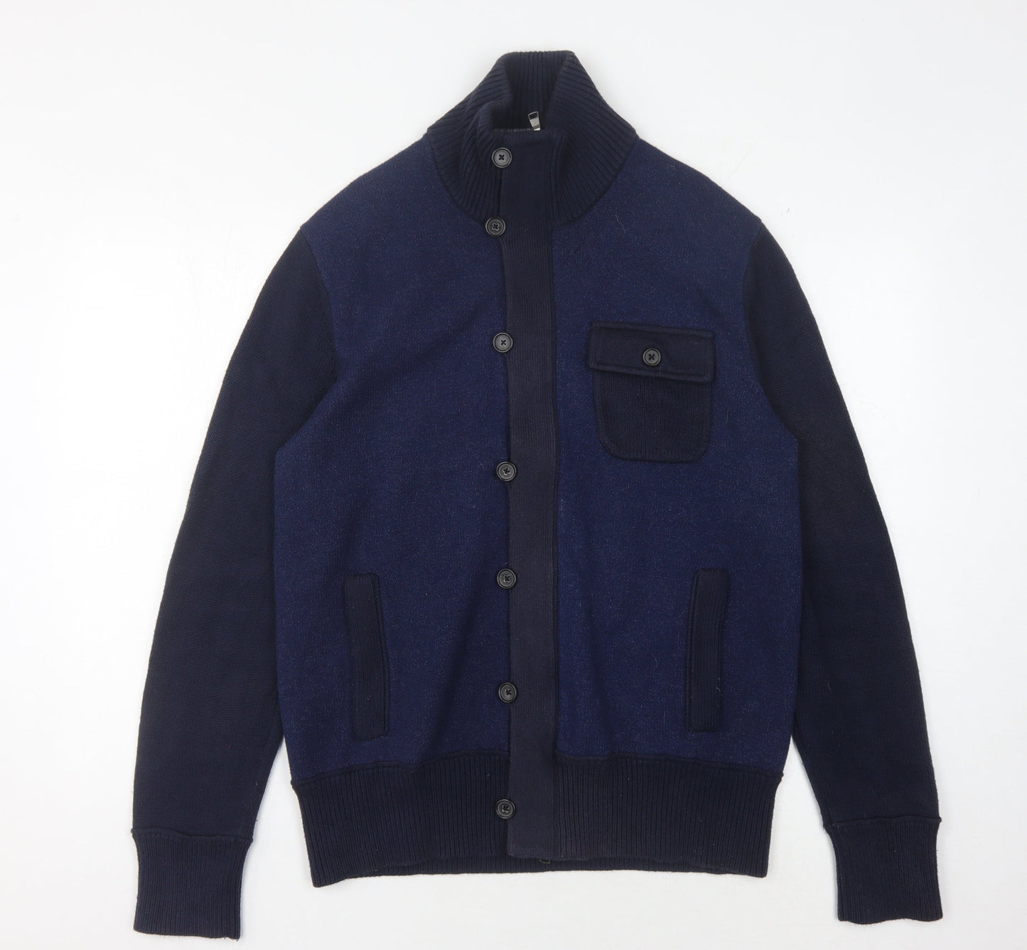 Banana Republic Men's Blue Cardigan L