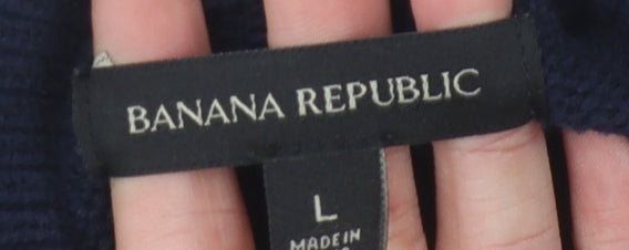 Banana Republic Men's Blue Cardigan L