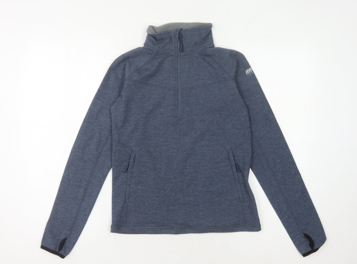 Surfanic Women's Blue Fleece Pullover Sweatshirt Small