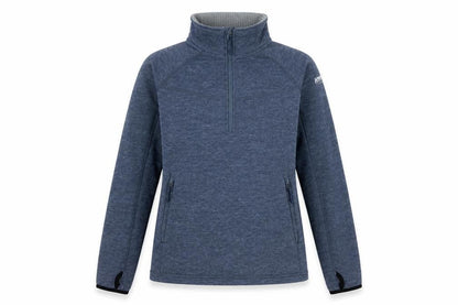 Surfanic Women's Blue Fleece Pullover Sweatshirt Small