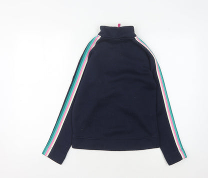 Craghoppers Girls Blue Fleece Sweatshirt Age 11-12 High Neck
