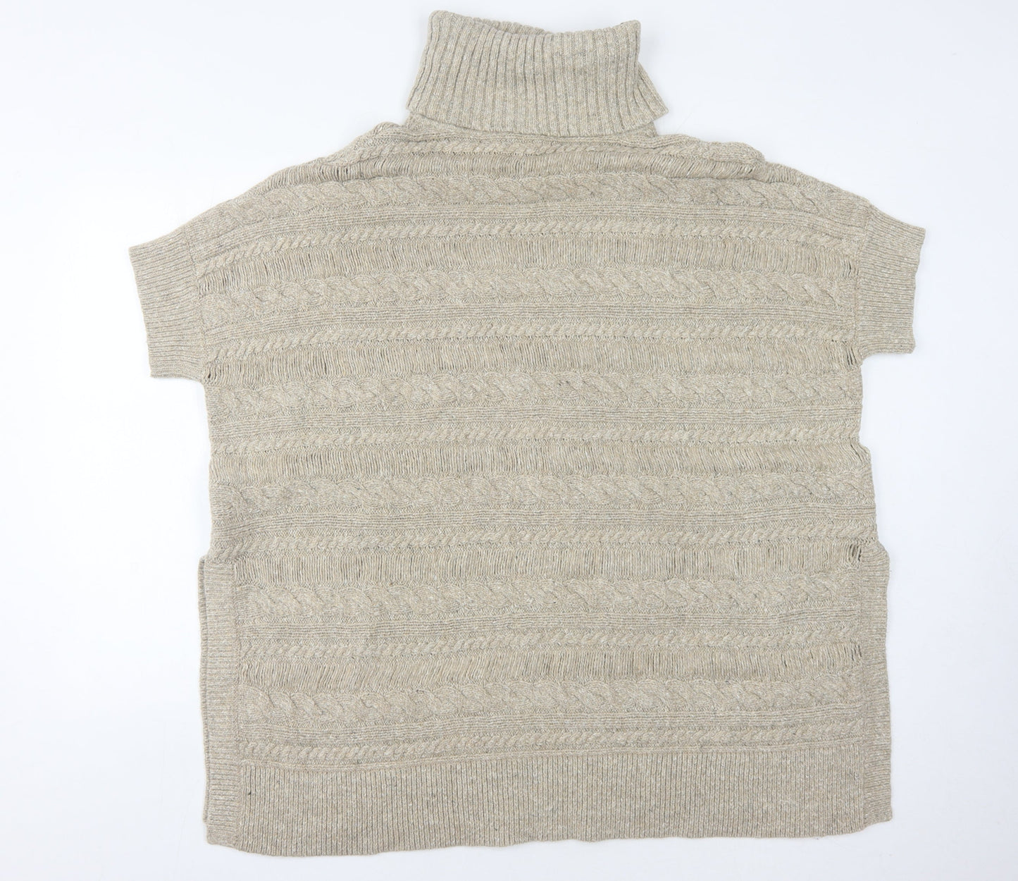 Womens UK Size S FatFace Beige Pullover Jumper