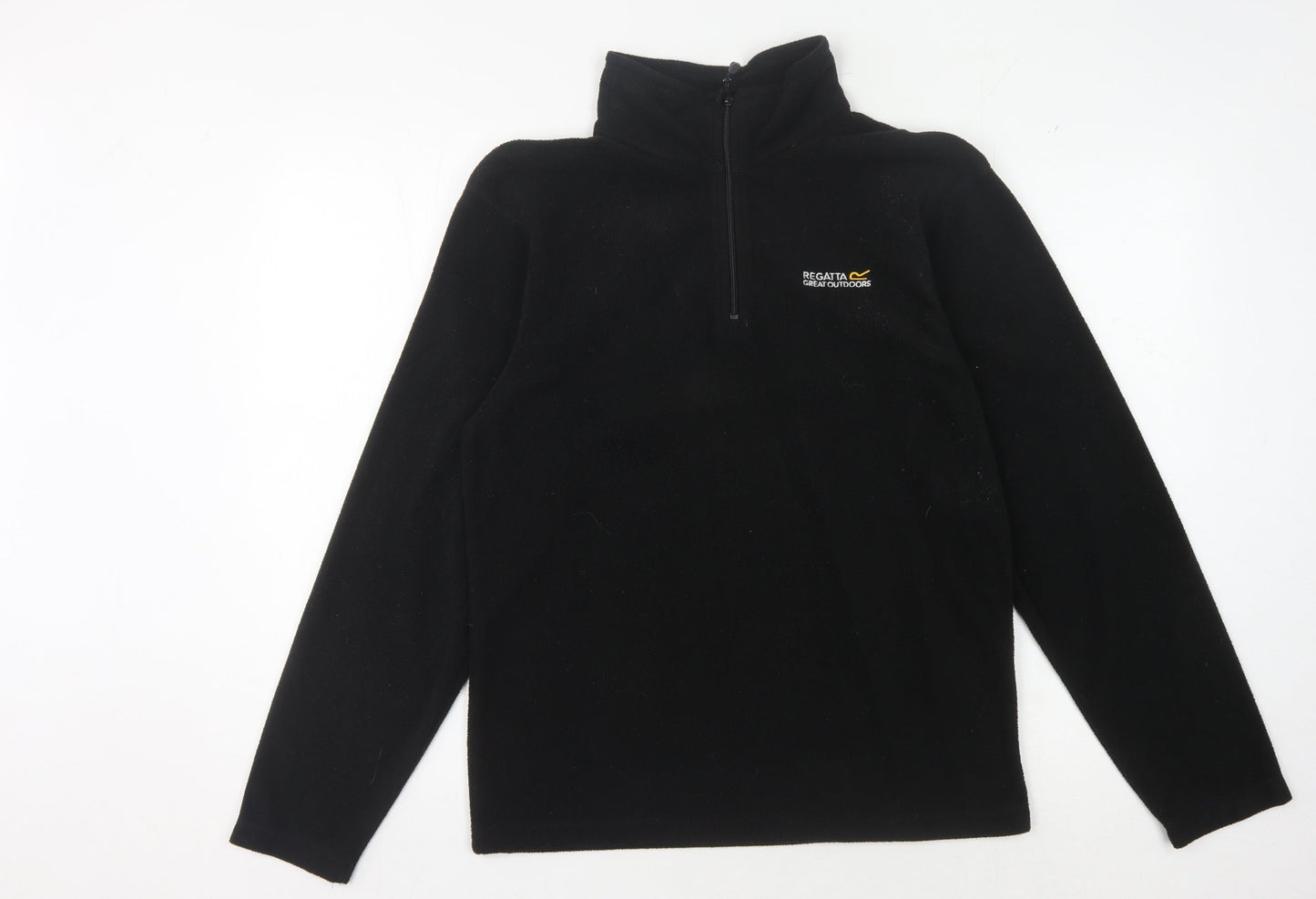Mens UK Size S Regatta Black Full Zip Sweatshirt