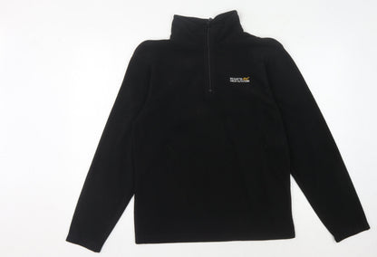 Mens UK Size S Regatta Black Full Zip Sweatshirt