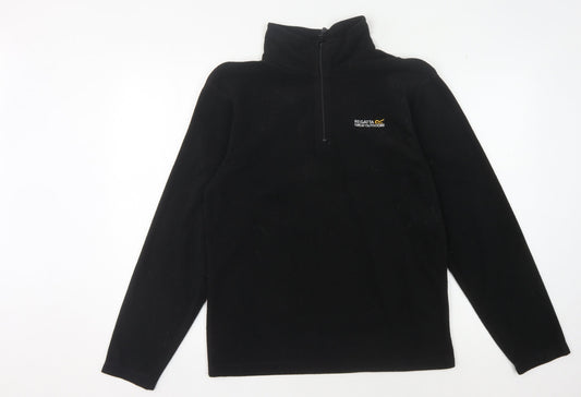 Mens UK Size S Regatta Black Full Zip Sweatshirt