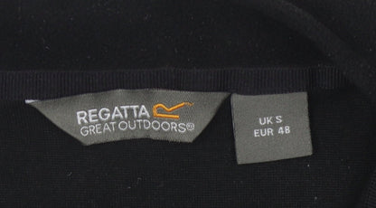 Mens UK Size S Regatta Black Full Zip Sweatshirt