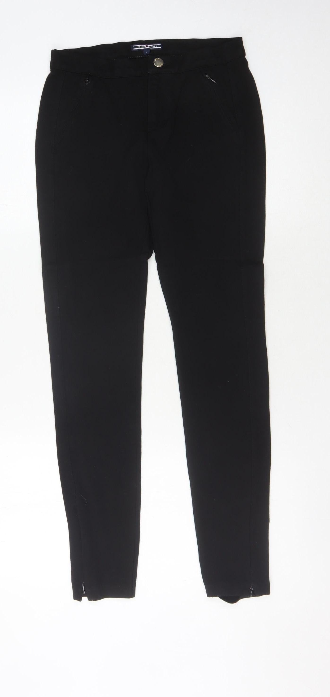 Tommy Hilfiger Women's Black Skinny Trousers Size 4