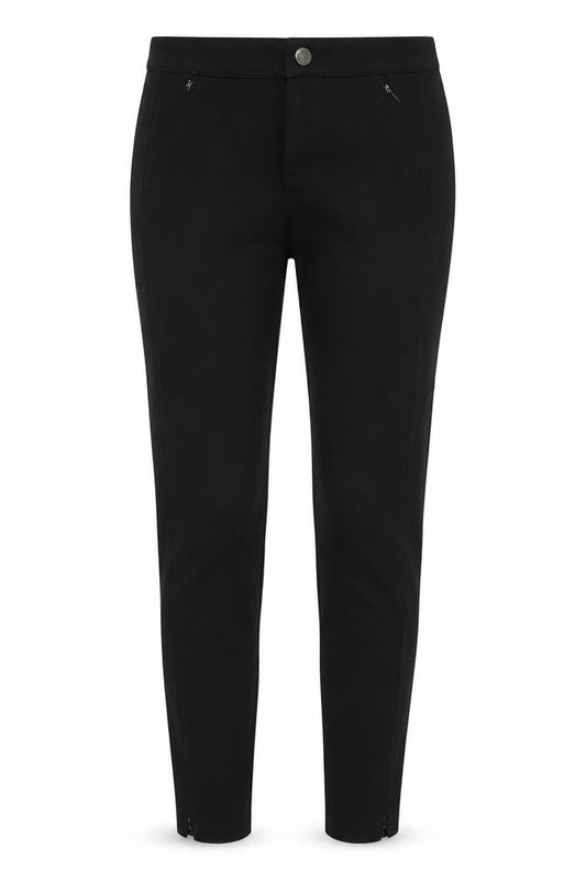 Womens UK Size 4 Tommy Hilfiger Slim Fit Business Black Trousers
