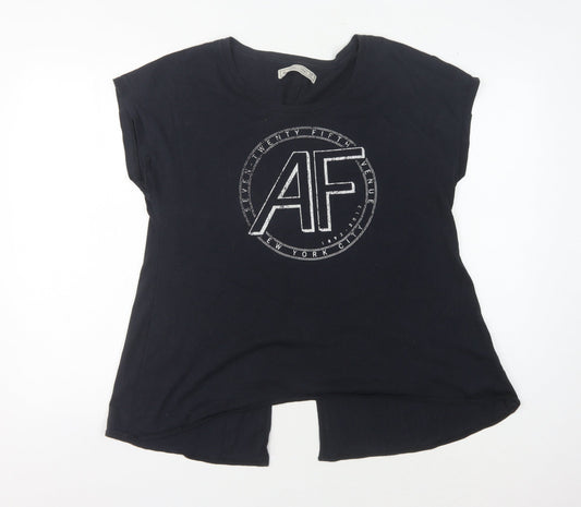 Abercrombie & Fitch Women's Black M Basic T-Shirt