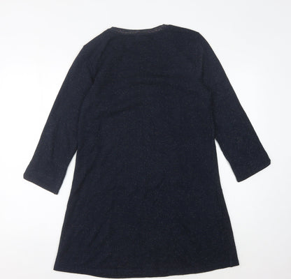 White Stuff Women's Black Shift Dress Size 12