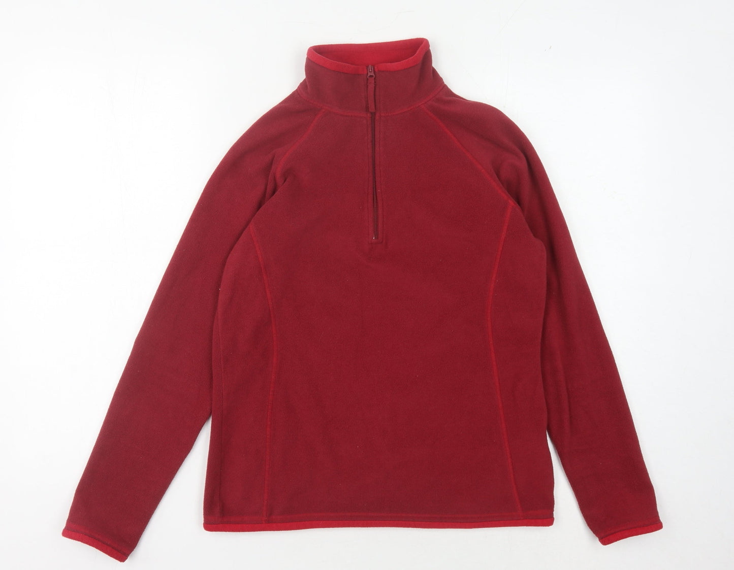 Womens UK Size 8 Mountain Warehouse Red Pullover Sweatshirt