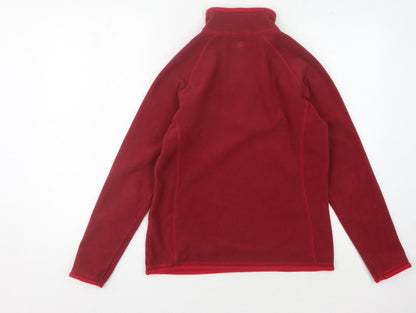 Womens UK Size 8 Mountain Warehouse Red Pullover Sweatshirt