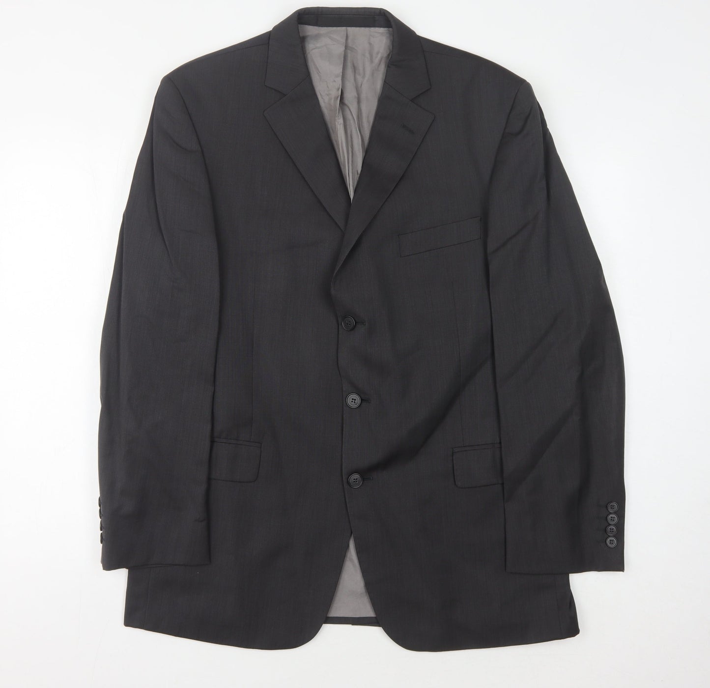 Mens UK Size 42 Marks and Spencer Regular Grey Suit Jacket