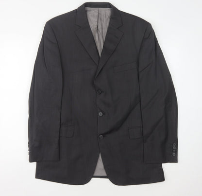 Mens UK Size 42 Marks and Spencer Regular Grey Suit Jacket