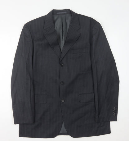 Mens UK Size 42 Moss Regular Grey Suit Jacket