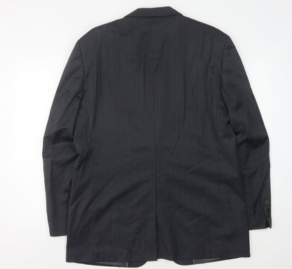 Mens UK Size 42 Moss Regular Grey Suit Jacket