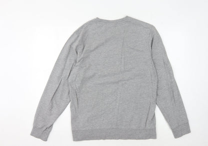 Mens UK Size M JACK & JONES Grey Pullover Sweatshirt