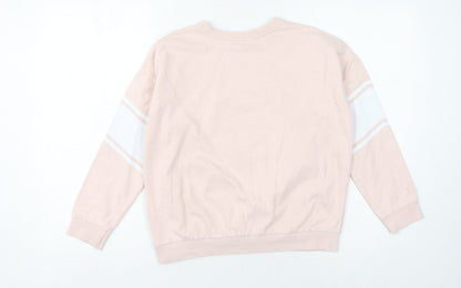 Harry Potter Hogwarts Girls Pink Sweatshirt 9-10 Years
