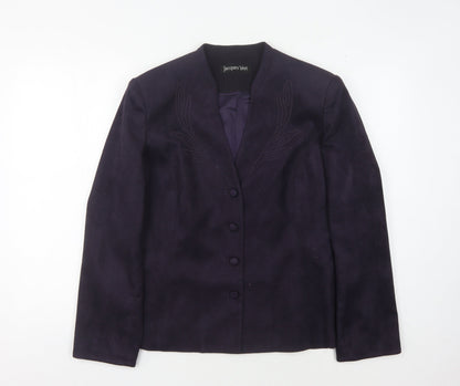 Jacques Vert Women’s Purple Suit Jacket Size 16