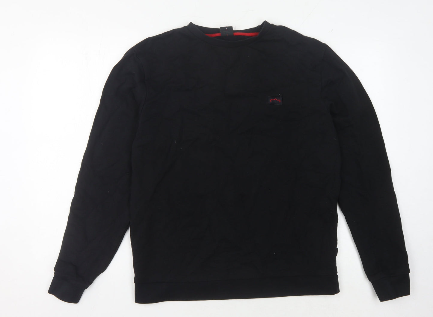 883 Police Men's Black Pullover Sweatshirt - Size L