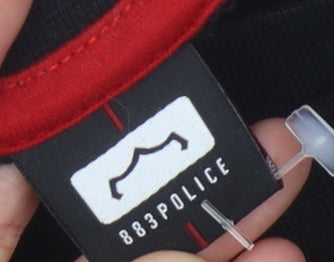 883 Police Men's Black Pullover Sweatshirt - Size L