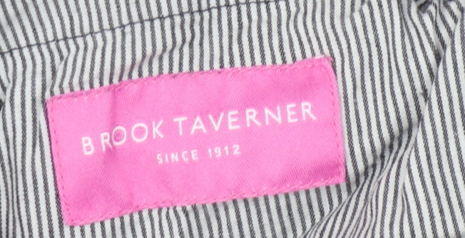 Brook Taverner Women's Blue Chino Trousers, Size 10