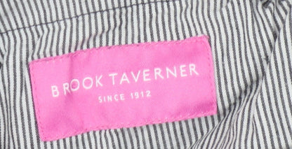 Brook Taverner Women's Blue Chino Trousers, Size 10