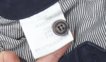 Brook Taverner Women's Blue Chino Trousers, Size 10