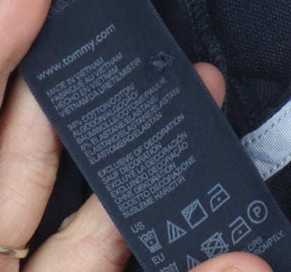 Tommy Hilfiger Men's Blue Classic Fit Polo Shirt XL