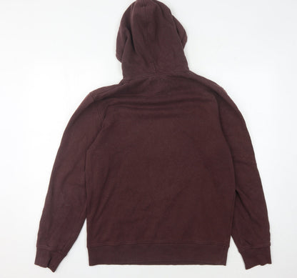 Mens UK Size L JACK & JONES Brown Pullover Hoodie