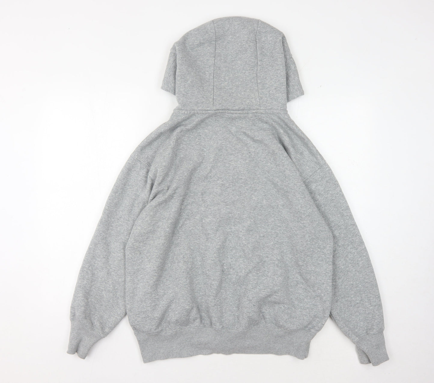 Mens UK Size S Nike Grey Full Zip Hoodie
