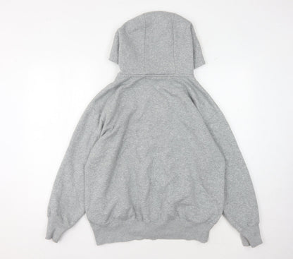 Mens UK Size S Nike Grey Full Zip Hoodie