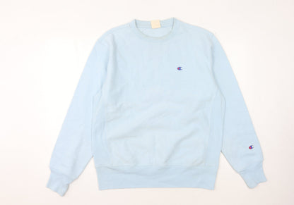 Champion Unisex Blue Sweatshirt, Size 6, Lightweight Casual