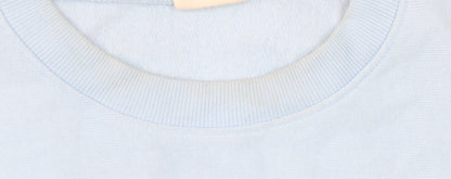 Champion Unisex Blue Sweatshirt, Size 6, Lightweight Casual