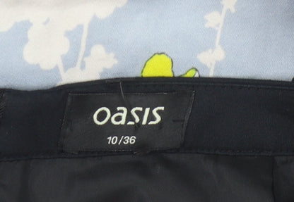Oasis Women's Multicoloured Floral Pencil Skirt - Size 10