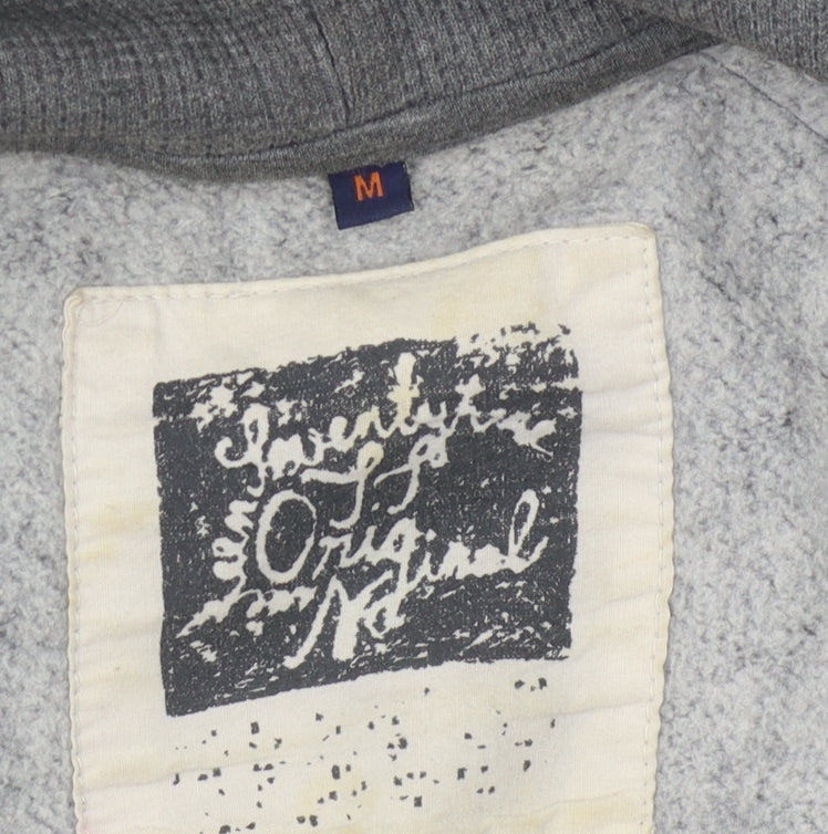 Twenty Six Original Men's Grey Full Zip Hoodie M