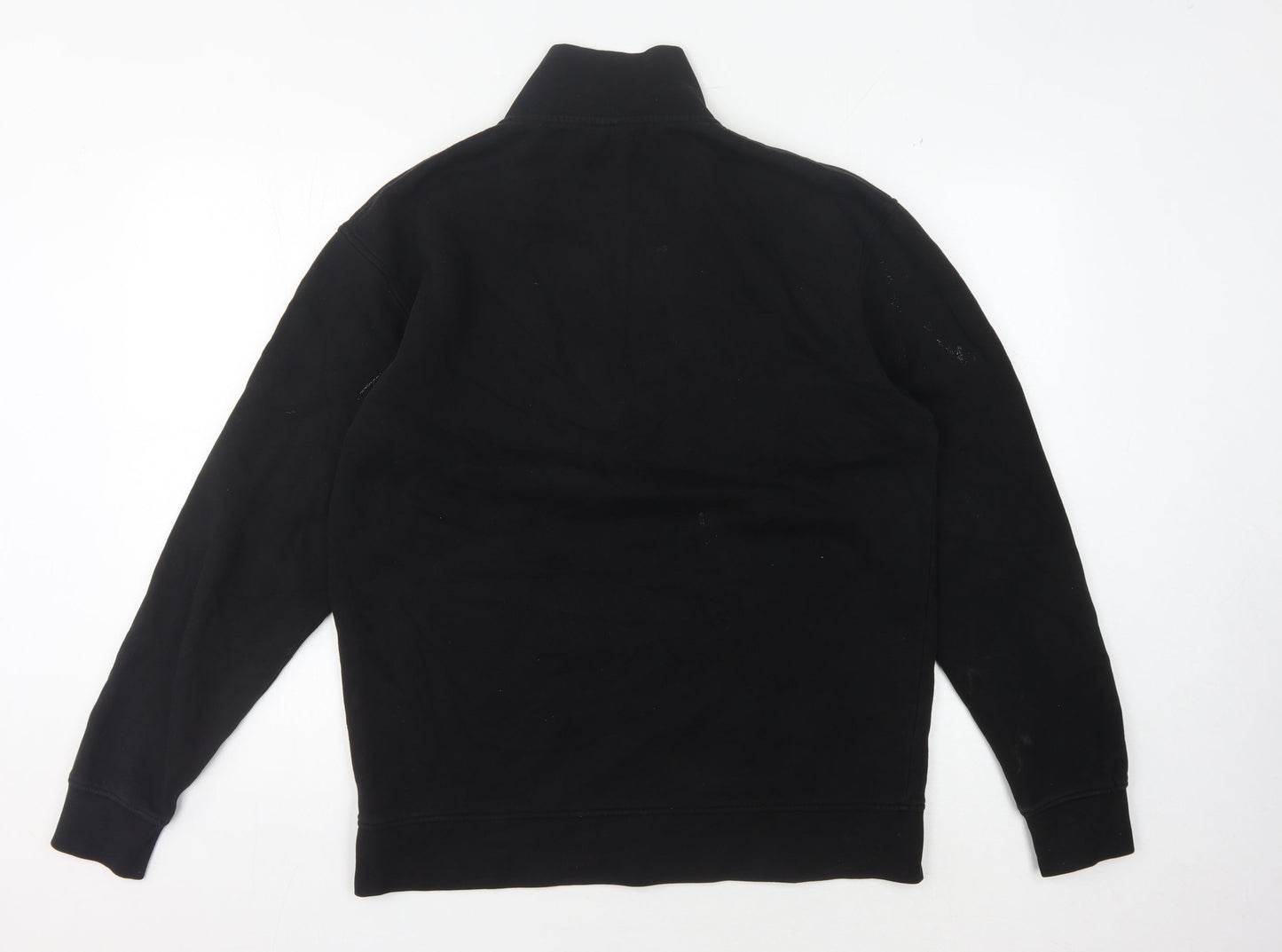 Mens UK Size L JACK & JONES Black Full Zip Sweatshirt