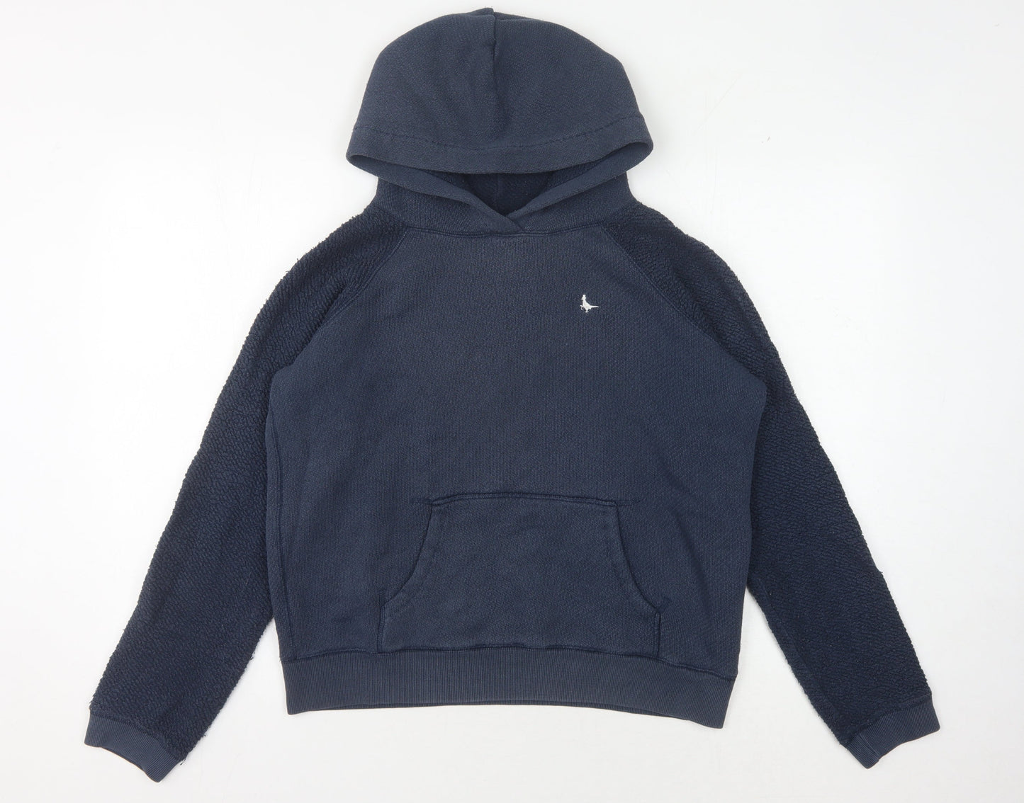 Womens UK Size 10 Jack Wills Blue Hoodie Hoodie