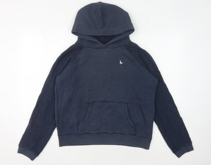 Womens UK Size 10 Jack Wills Blue Hoodie Hoodie