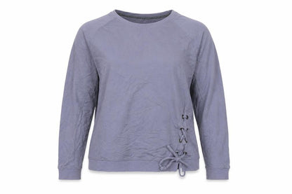 Sandwich Women's Blue Pullover Sweatshirt, Size M