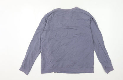 Sandwich Women's Blue Pullover Sweatshirt, Size M