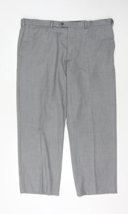 Marks and Spencer Men's Grey Dress Pants 42