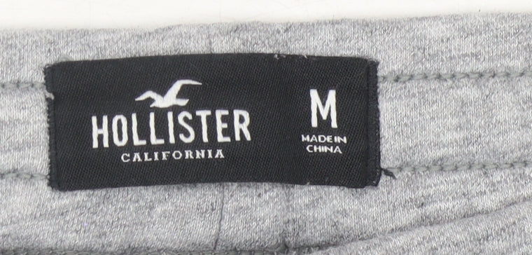 Hollister Men's Grey Jogger Sweatpants Medium