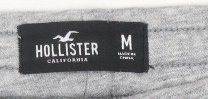Hollister Men's Grey Jogger Sweatpants Medium
