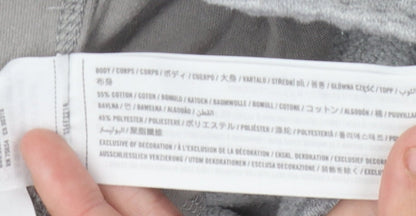 Hollister Men's Grey Jogger Sweatpants Medium